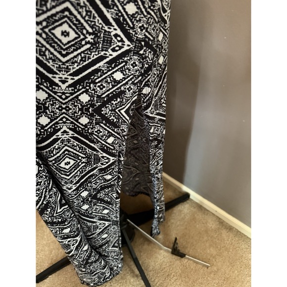 MUDD Tribal Aztec Geometric Print Maxi Dress Small - Picture 4 of 8